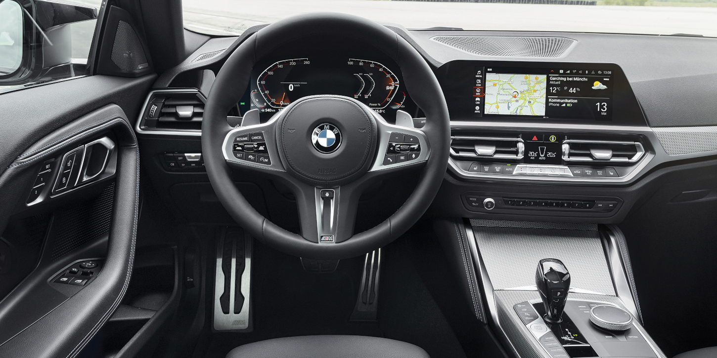BMW řady 2 Coupé interiér BMW řady 2 Coupé interiér