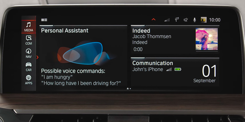 BMw řady 2 coupe - BMW Intelligent Personal Assistant.