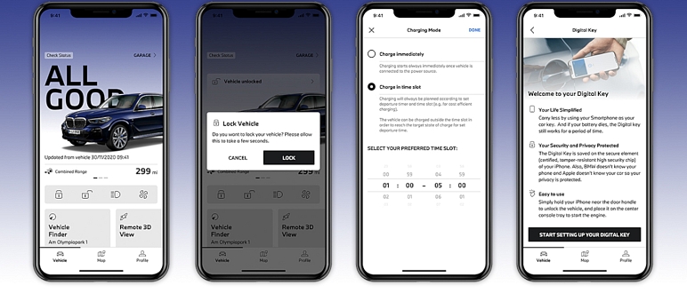 Tipy na využití BMW MY APP Tipy na využití BMW MY APP