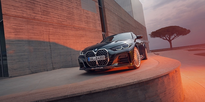 BMW ALPINA D4 S GRAN COUPÉ V ZATÁČCE BMW ALPINA D4 S GRAN COUPÉ