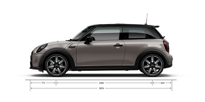 MINI TŘÍDVEŘOVÉ ROZMĚRY Z BOKU MINI TŘÍDVEŘOVÉ ROZMĚRY