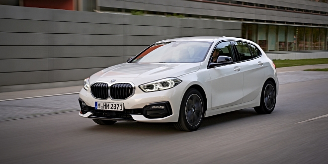 BMW ŘADY 1 z boku BMW ŘADY 1 z boku