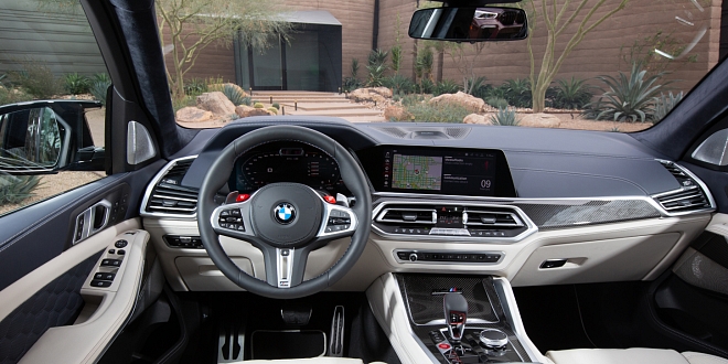 BMW X5 M Competition interiér BMW X5 M Competition interiér