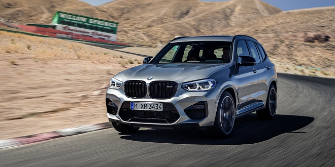 BMW X3 M Zepředu BMW X3 M Zepředu