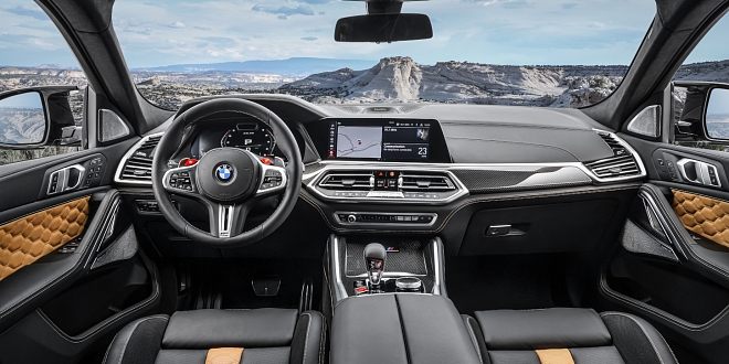 BMW X6 M interiér BMW X6 M interiér