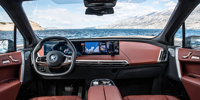 BMW iX interiér BMW iX interiér