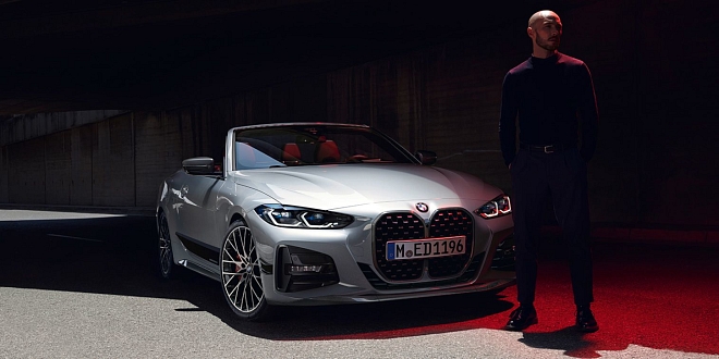 BMW řady 4 Cabrio zepředu BMW řady 4 Cabrio zepředu
