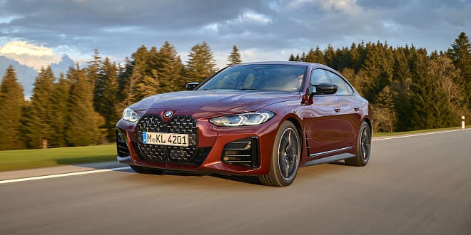 BMW řady 4 Gran Coupé zepředu BMW řady 4 Gran Coupé zepředu