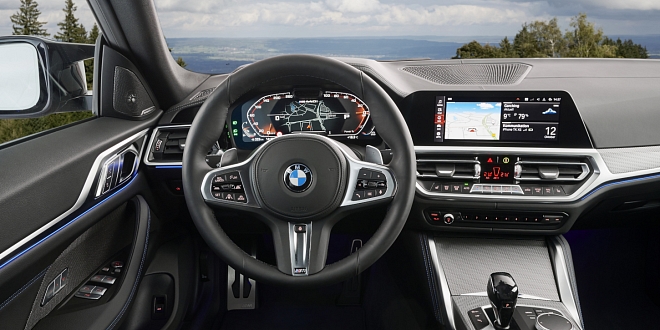BMW řady 4 Gran Coupé interiér BMW řady 4 Gran Coupé interiér