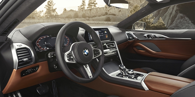 BMW řady 8 Coupé interiér BMW řady 8 Coupé interiér