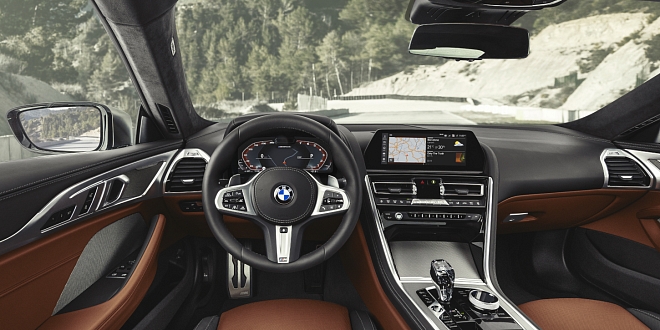 BMW řady 8 Coupé interiér BMW řady 8 Coupé interiér