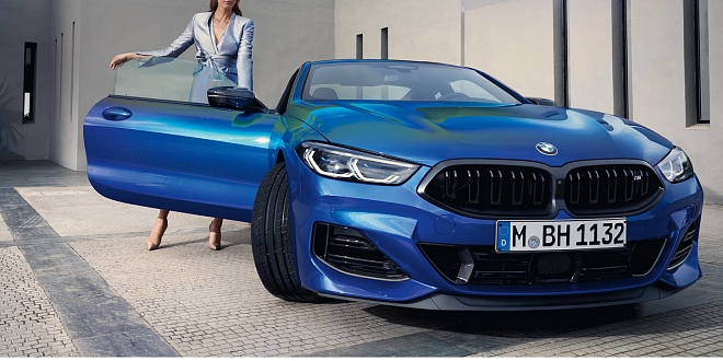 BMW M850i xDrive zepředu BMW M850i xDrive zepředu